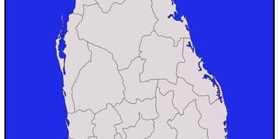 Peta galle, Sri Lanka