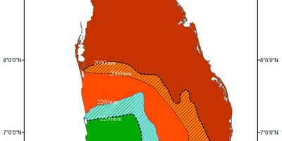 Sri Lanka zona iklim peta